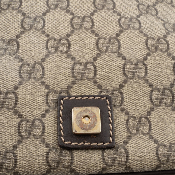 GUCCI Brown Leather Shoulder Bag - Picture 13 of 13